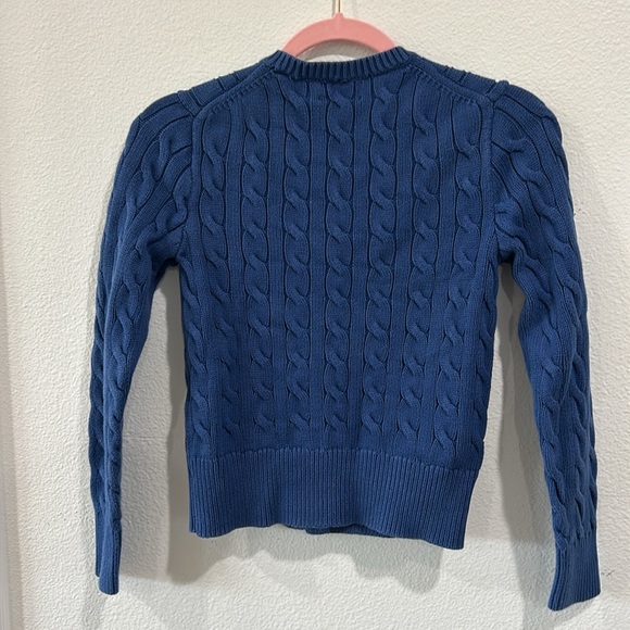 Polo Ralph Lauren Cable Knit Long Sleeve Cardigan, RTR - Picture 8 of 8